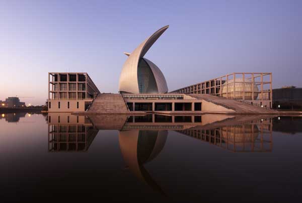 German architecture firm GMP has been involved in more than 80 projects in China, including China Maritime Museum in Shanghai.