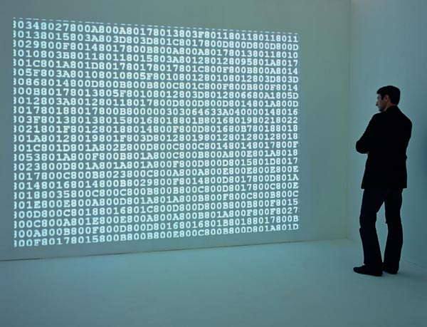 French artist Damien Aspe's artwork is displayed at AV@AR exhibition to celebrate the 50th Anniversary of memorializing the establishment of diplomatic relations between China and France. Photo provided to chinadaily.com.cn    