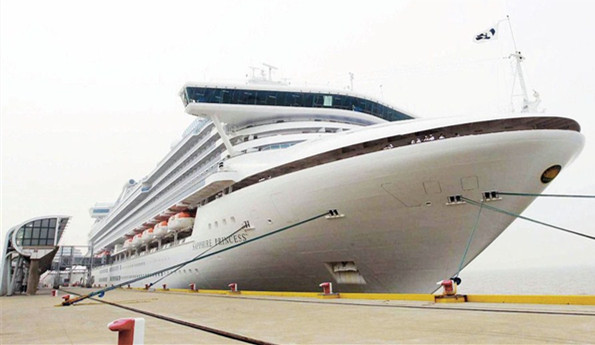 Cruise liner Sapphire Princess