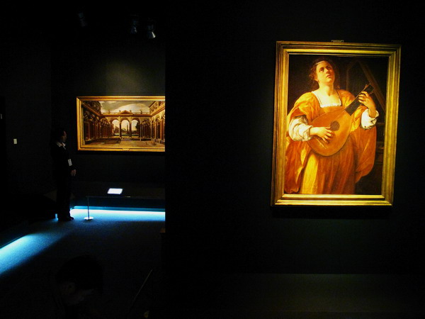 The exhibition Rome 17th Century: Towards Baroque at the National Museum of China. Photo by Jiang Dong/ China Daily    