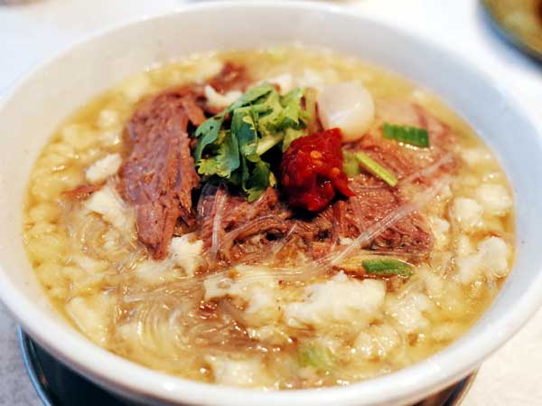 One of famous foods in Xi'an [Photo by Fan Zhen/chinadaily.com.cn]  