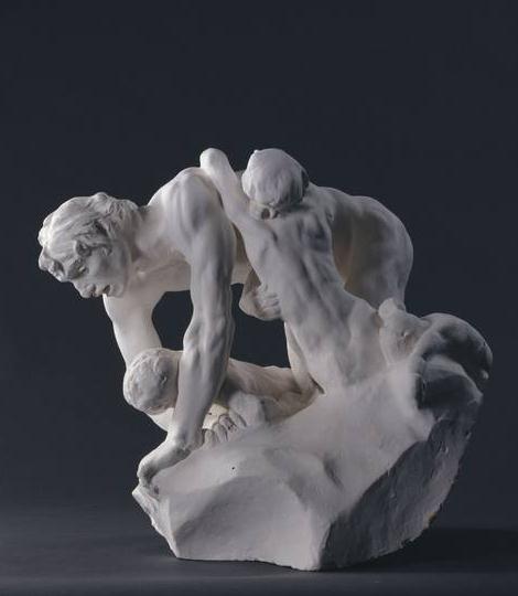 A sculpture by Rodin on display at The National Museum of China in Beijing. [Photo/chnmuseum.cn]