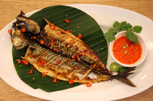 Malay grilled fish. (Photo: Wang Zhuangfei/China Daily) 