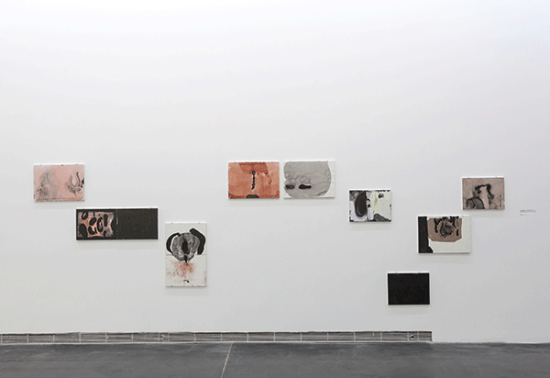 The show presents a 365 paintings from the artist��s ongoing Palate Project.(Photo provided to chinadaily.com.cn)