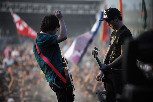 The band Miserable Faith will perform at the upcoming Zhangbei Music Festival, one of the fastest-growing outdoor music festivals in China. (Photo provided to China Daily)