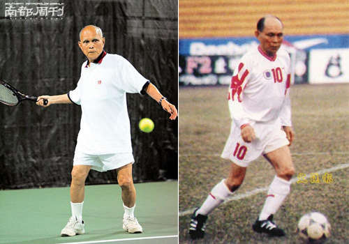 Though well known as a successful businessman, Fok was also a huge fan of sports.