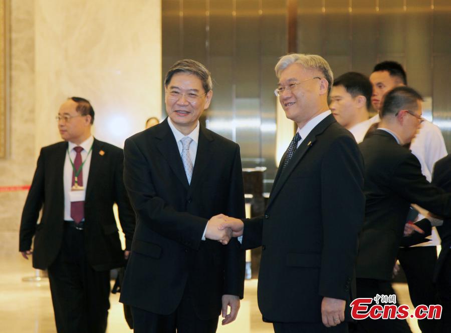 Cross-Strait affairs chiefs meet in Kinmen(1/1)