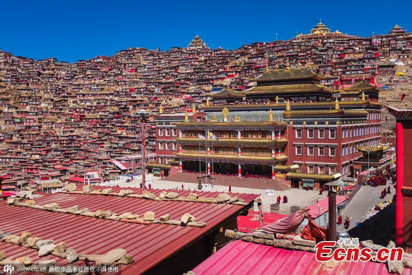 Thousands study at SW China Buddhist institute(1/3)