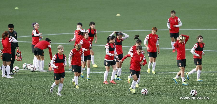 China to play U.S. in Women's World Cup quarterfinal(1/5)