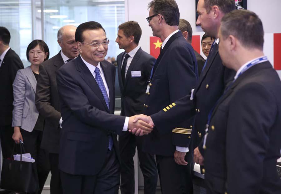 Premier Li promotes Made-in-China equipment in France