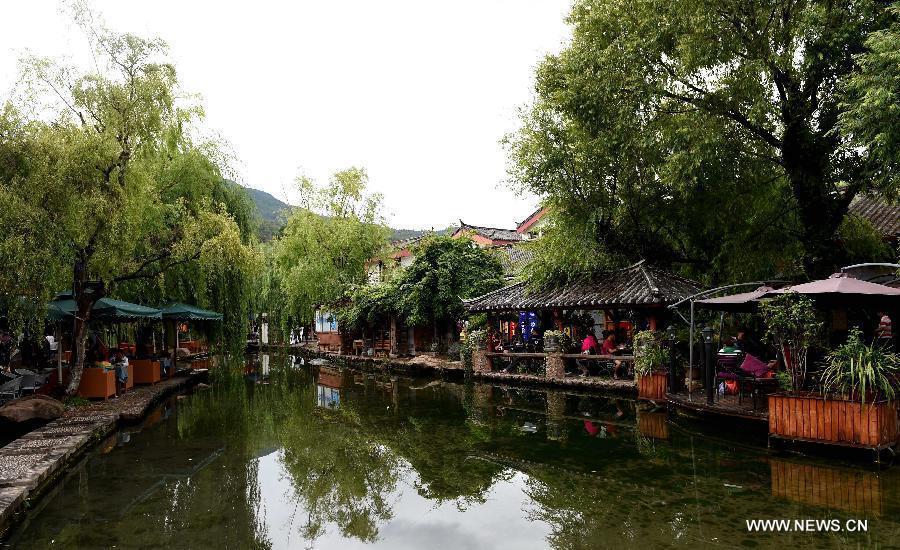 Shuhe of Lijiang ancient town in China's Yunnan(1/3)
