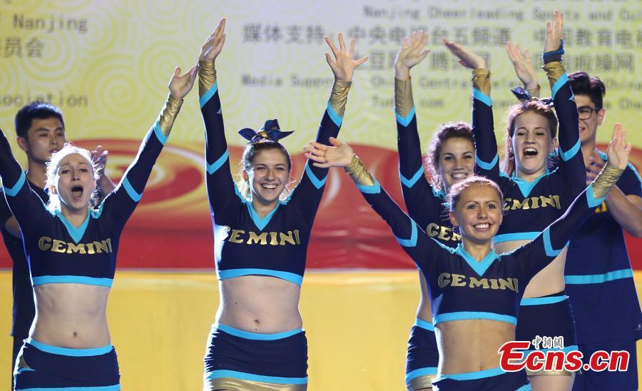 China Cheerleading Open held in Nanjing (1/7)
