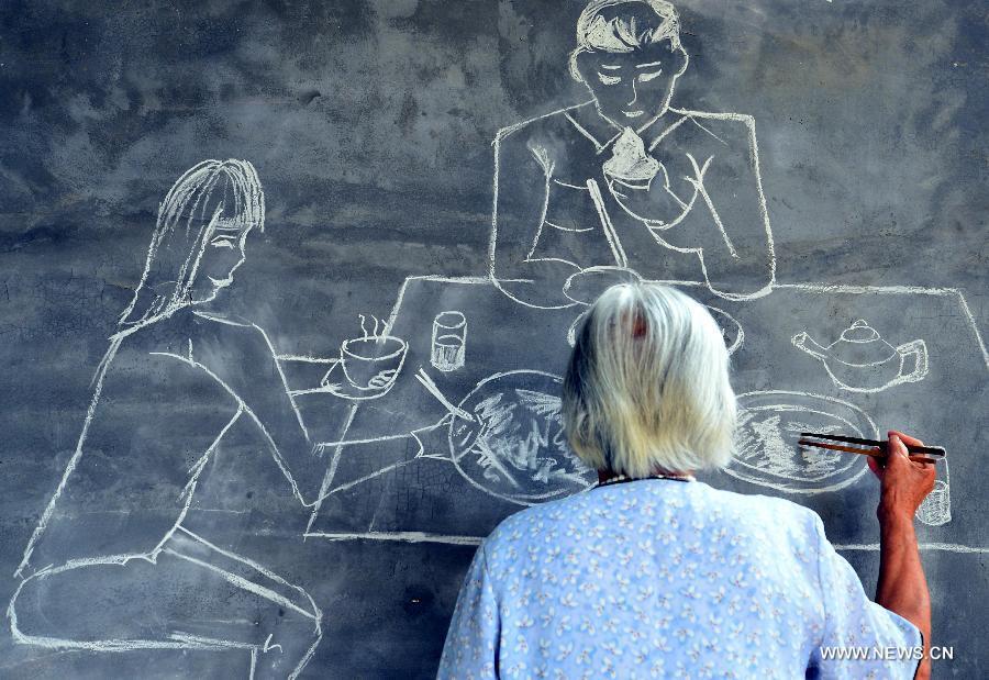 Special family reunion with paintings(1/7)