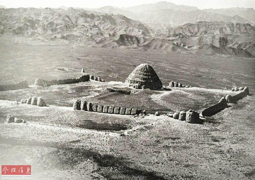 Xixia Imperial Tombs. (Photo/cankaoxiaoxi)