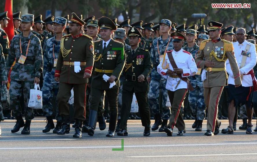 Troops ready for Victory Day parade(1/5)