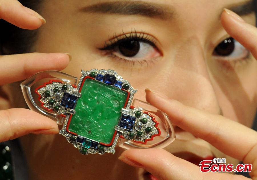 Jewels and jadeite to be auctioned at Sotheby's Hong Kong Autumn Sales(1/3)