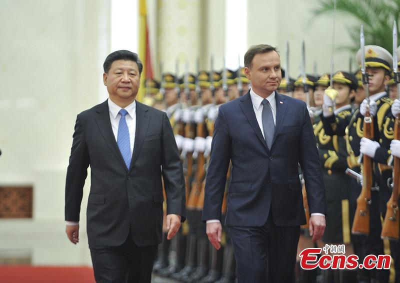 President Xi holds talks with Polish President Duda in Beijing(1/1)