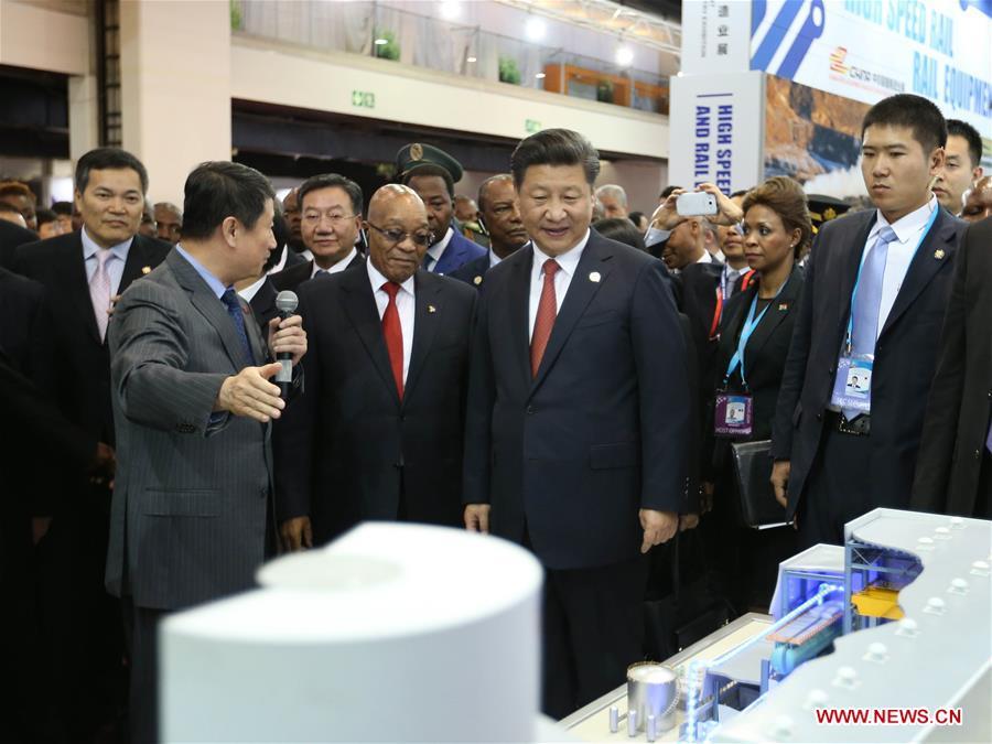 Xi visits China-Africa equipment manufacturing industry exhibition