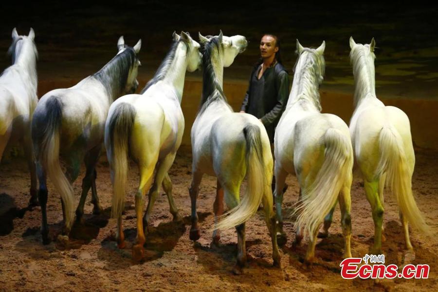 'Cavalia' horse show gallops into Beijing park(1/3)