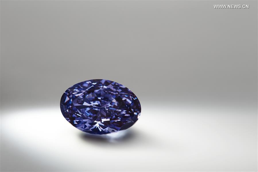 Rare violet diamond to showcase private diamond auction(1/2)
