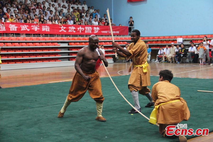 Int’l martial arts contest in NW China(1/3)