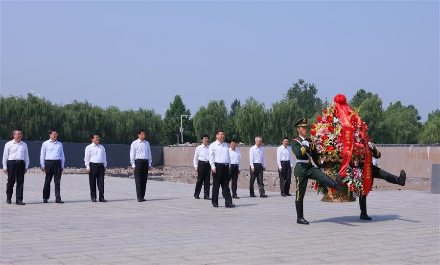 President Xi makes inspection tour in Tangshan, Hebei(1/7)