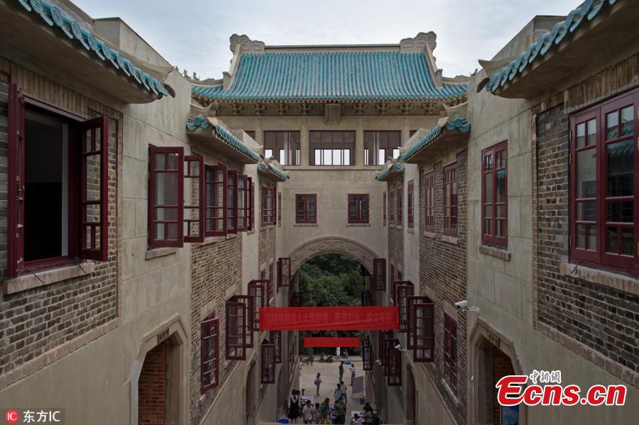 Wuhan University's iconic dormitory reopens after renovation(1/4)