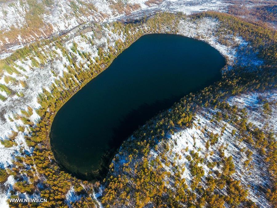 Scenery of Arxan after snowfall in Inner Mongolia(1/13)
