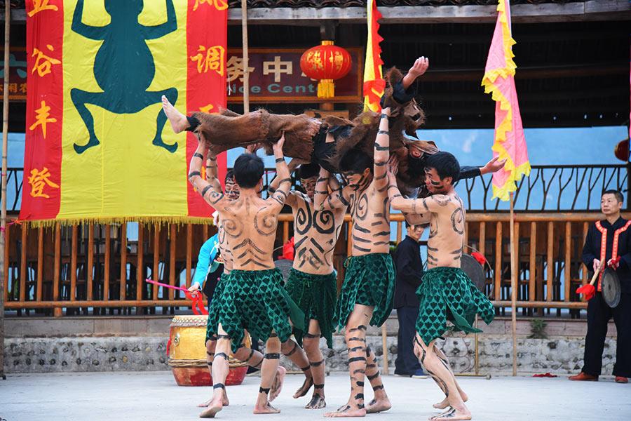 Maguai culture in Tian'e, South China's Guangxi(1/9)