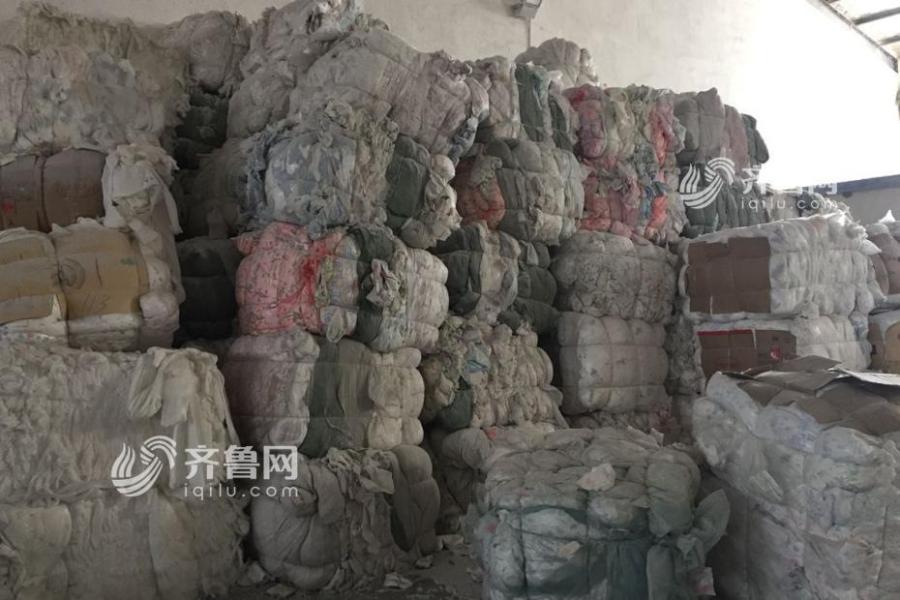 Workshop reusing old diapers closed in Shandong(1/7)