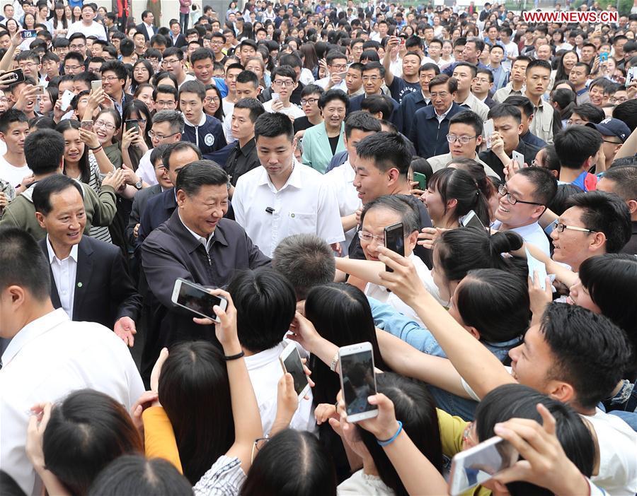 President Xi stresses cultivation of legal talent ahead of Youth Day (1/11)