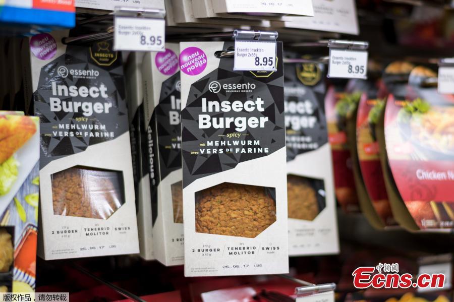 Insect burgers go on sale in Swiss supermarkets