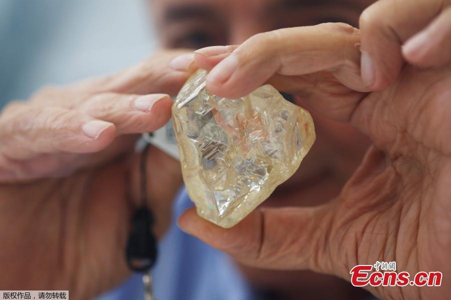 A 709-carat diamond, found in Sierra Leone and known as the \