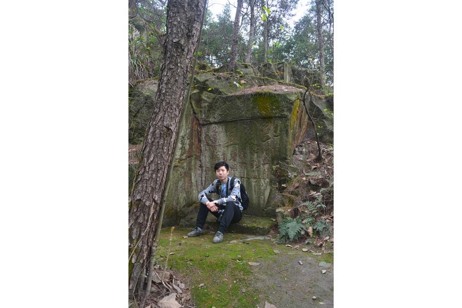 A photo of Zhao Shuang taken in Chongqing, Southwest China. (Photo provided to chinadaily.com.cn)