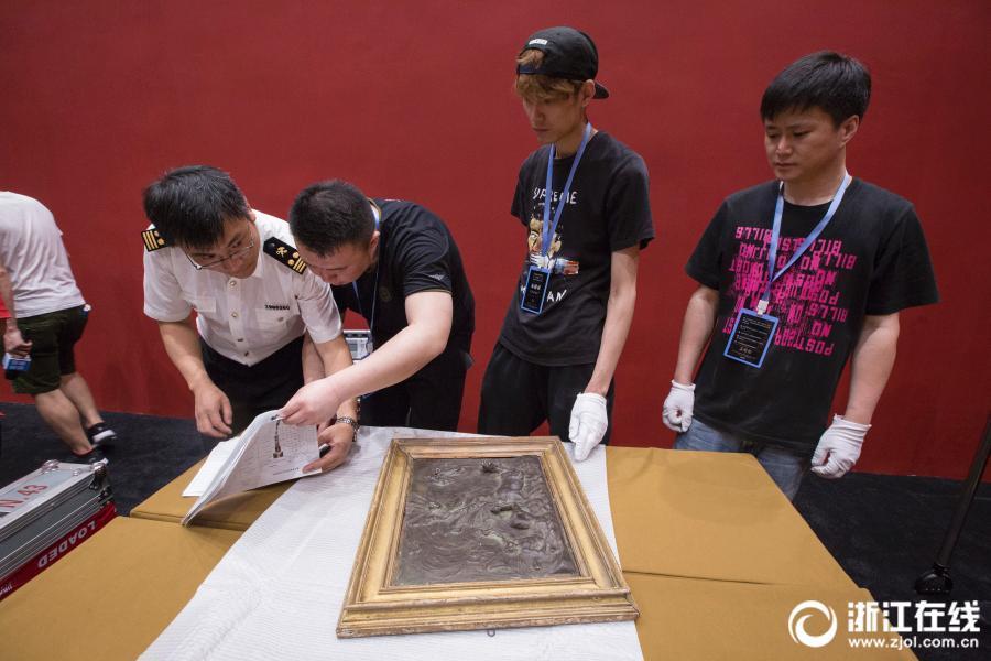 The exhibition of 250 items including works by three of the great master artists of Renaissance Italy - Leonardo, Raphael and Michelangelo will open at the Zhejiang Exhibition Hall in Hangzhou City, East China’s Zhejiang Province on June 8, 2018.