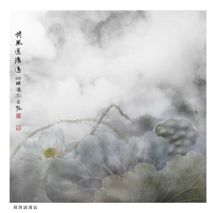 A creative lotus photograph by Chen Yixiong. (Photo provided by cpanet.org.cn)