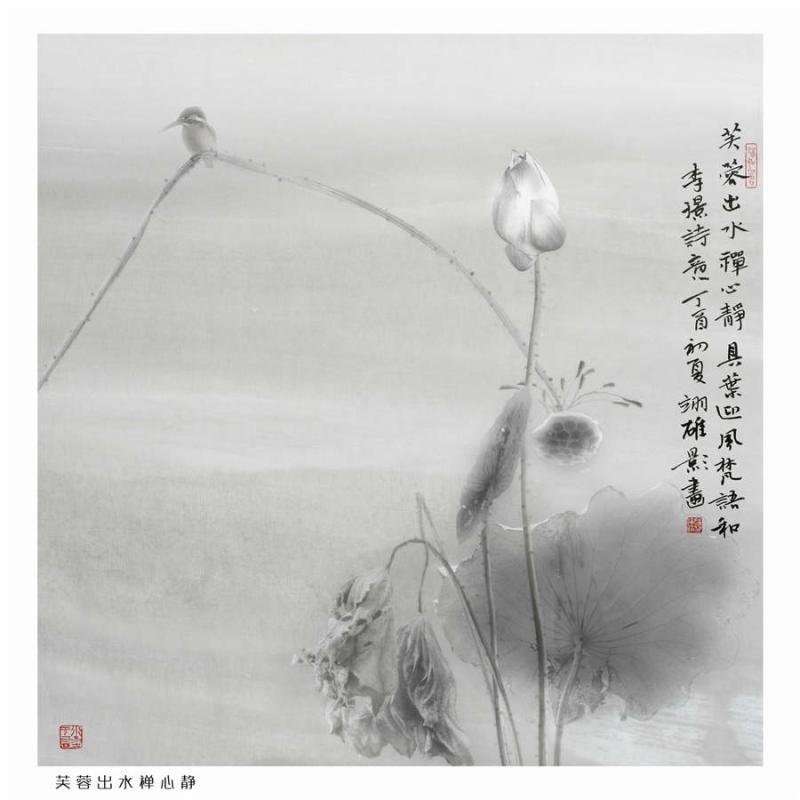 A creative lotus photograph by Chen Yixiong. (Photo provided by cpanet.org.cn)