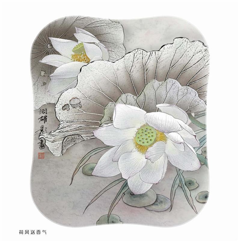 A creative lotus photograph by Chen Yixiong. (Photo provided by cpanet.org.cn)