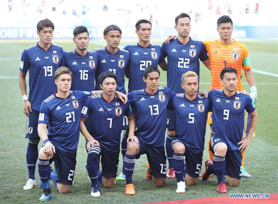 <?php echo strip_tags(addslashes(Players of Japan pose for a group photo prior to the 2018 FIFA World Cup Group H match between Japan and Poland in Volgograd, Russia, June 28, 2018. (Xinhua/Wu Zhuang)
<br><br>
<b>Most dubious tactics</b>
<br><br>
The tactics used by Japan in the closing minutes against Poland were questionable to say the least. Japanese coach Akira Nishino admitted his team wasted time to guarantee a berth in the knockout stage. Ironically, Japan advanced by virtue of FIFA's fair play rule, which rewards teams that have received fewer yellow cards.)) ?>