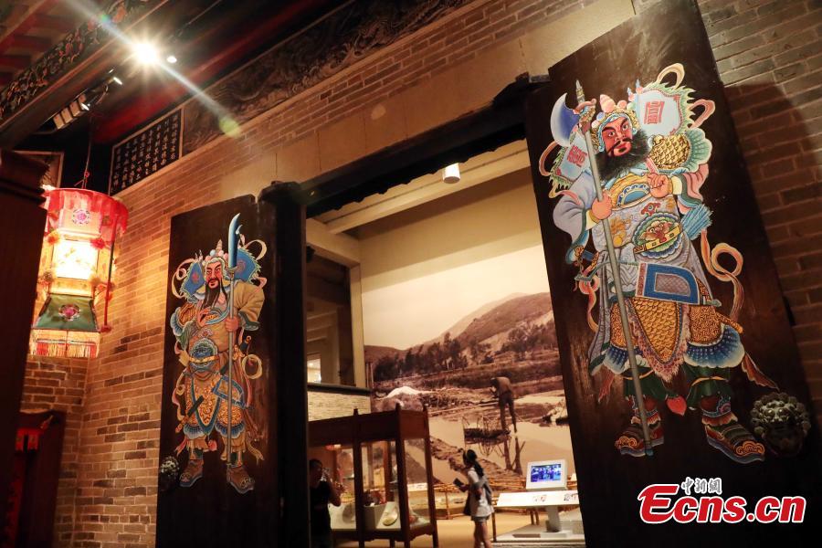 Photo taken on July 2, 2018 shows exhibits at the Hong Kong Museum of History. The permanent home of the museum with a floor area of 17,500 square meters is housed in a building constructed at a cost of HK$390M and funded by the Hong Kong SAR Government. The museum collects and preserves collections related to the history of Hong Kong and South China. Covering 7,000 square meters, the museum’s Hong Kong
Story exhibition vividly outlines the natural environment, folk culture and historical development of Hong Kong. (Photo: China News Service/Hong Shaokui)