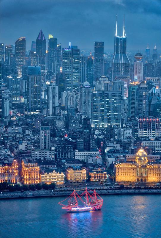 A photo of Shanghai by photographer Trey Ratcliff. (Photo provided to chinadaily.com.cn)