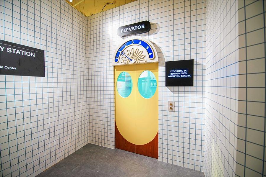 The egg house station.(Photo provided to chinadaily.com.cn)