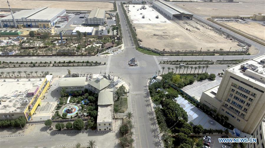 Aerial photo taken on June 17, 2018 shows the TEDA Cooperation Zone in Suez Canal Economic Zone in Ain Sokhna, Egypt. In the past five years, China and African nations have deepened political mutual trust, mutual assistance in development and mutual learning in visions, and made concerted efforts in building the Belt and Road and a closer China-Africa community with a shared future. (Photo/Xinhua)