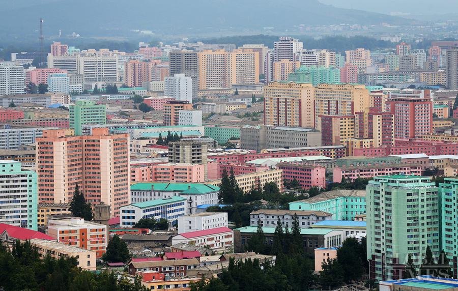 Photos show the urban landscape of Pyongyang. (Photo: Cui Meng/GT)