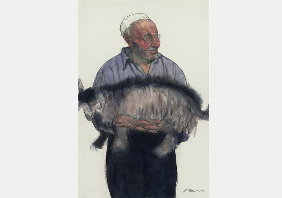 Painting by Chen Jian (Photo provided to China Daily)