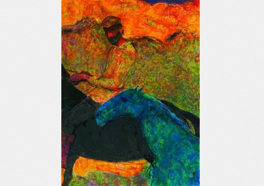 Painting by Chen Jian (Photo provided to China Daily)