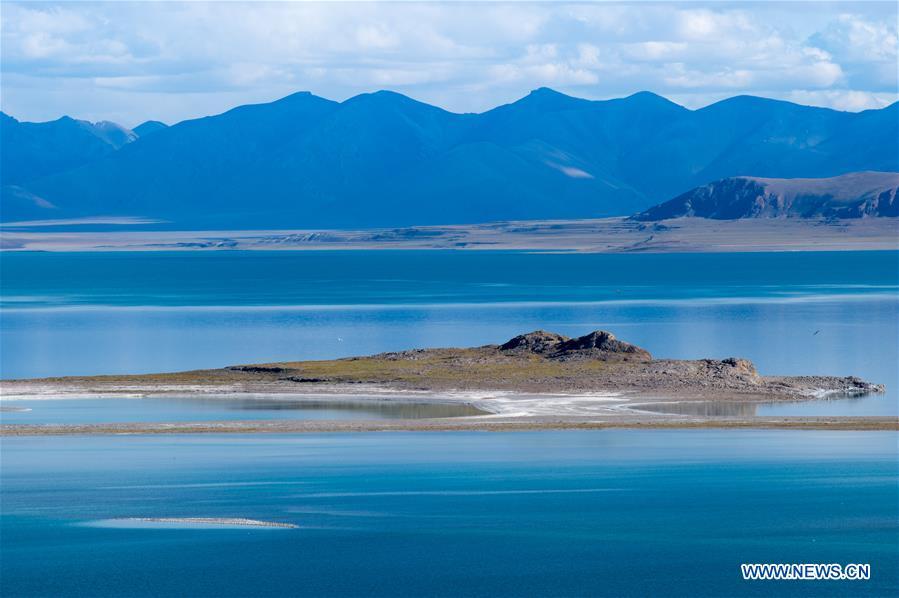 <?php echo strip_tags(addslashes(Photo taken on Sept. 20, 2018 shows the scenery of the Zhari Namco Lake in Ali, southwest China's Tibet Autonomous Region. (Xinhua/Dainzin Nyima Choktrul))) ?>
