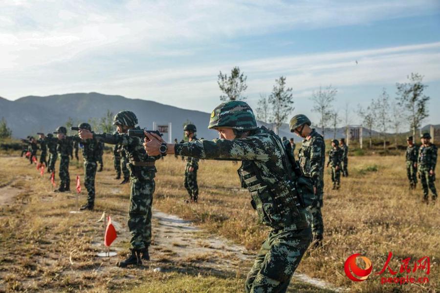 A 40-day long sniper training was recently held by a unit of Chinese armed police force in central China\'s Henan to hone the special operation force known as the Ghost Busters. (Photo/people.cn)