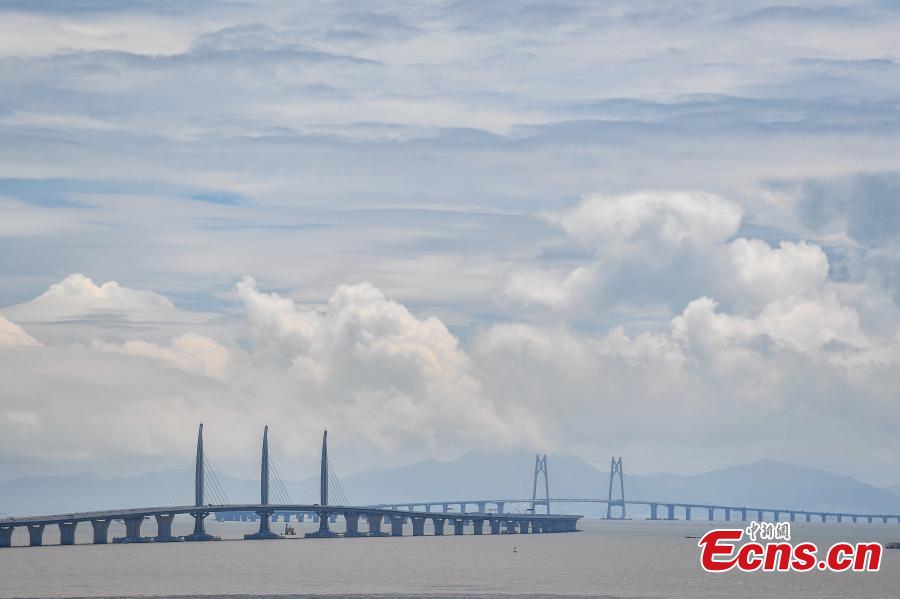 <?php echo strip_tags(addslashes(A view of the Hong Kong-Zhuhai-Macao Bridge. (Photo: China News Service/Chen Jimin))) ?>