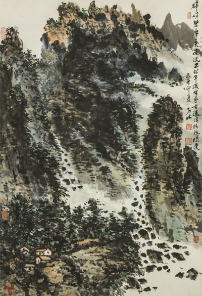 Running Spring by Wang Naizhuang (Photo provided to China Daily)